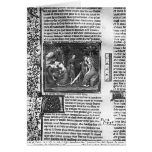 Cartão Como Lancelot beijou Guinevere