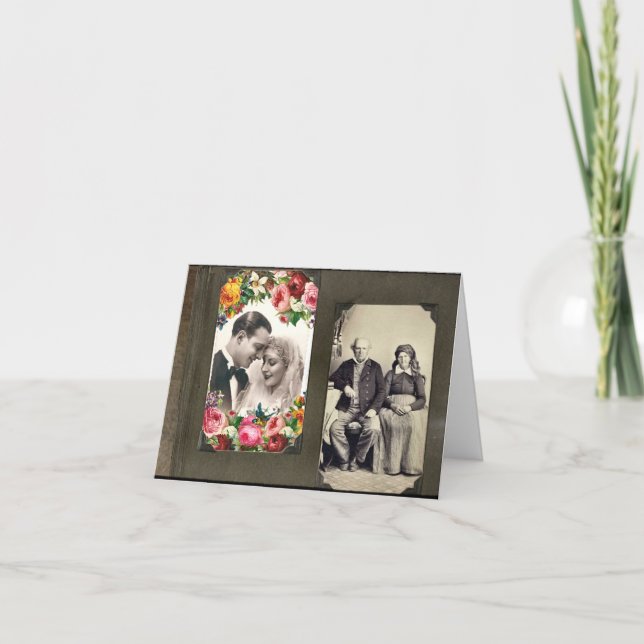 Cartão Como Os Tempos Mudaram! Feliz Aniversário! (Frente)