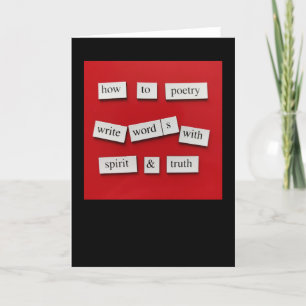 Cartão Como Poesia