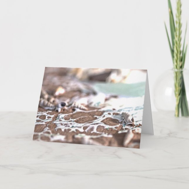 Cartão Como Uma Onda Na Curta (Frente)