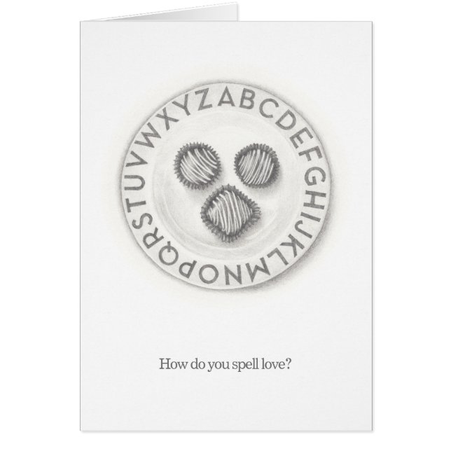 Cartão Como Você Faz O Amor? Namorados (Frente)