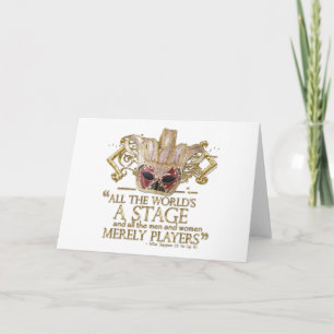 Cartão Como Você Gosta De Uma Cotação De Palco (Versão Do