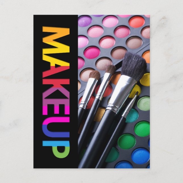 Cartão Comp Artista Makeup (Frente)