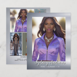 Cartão Comp de Modelo Estrelas Brilhantes para Mod