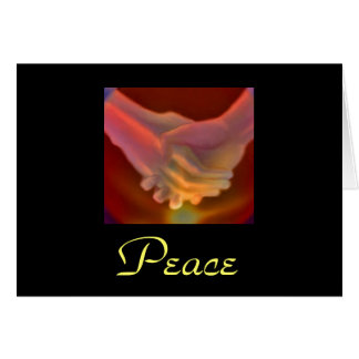 Cartão compaixão, Paz