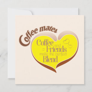 Cartão Companheiros de café