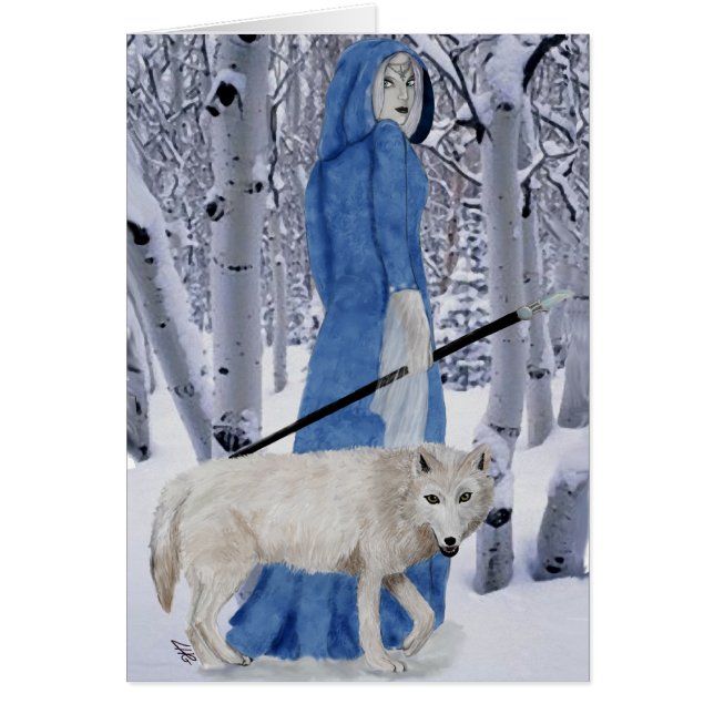 Cartão companheiros do inverno (Frente)