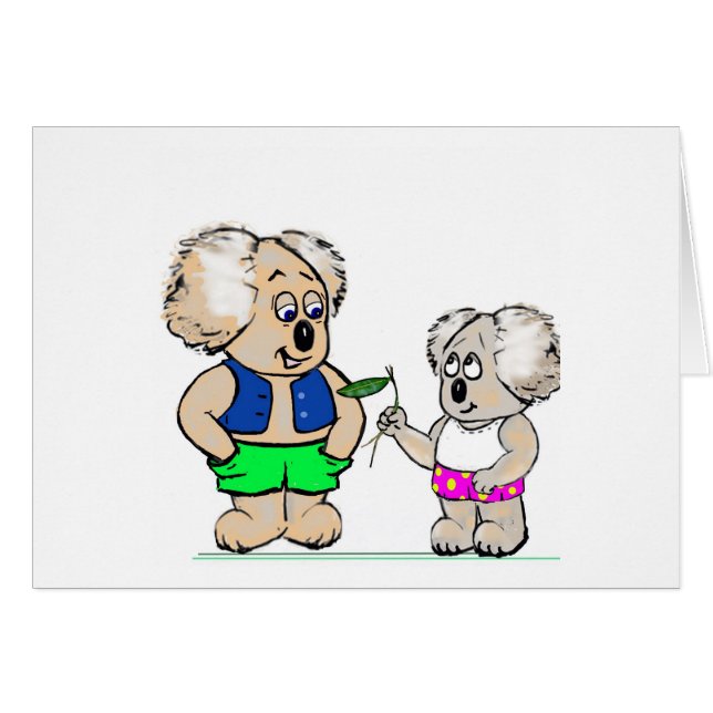 Cartão Companheiros do Koala (Frente Horizontal)