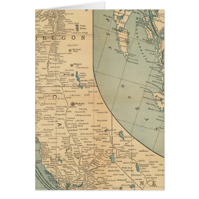 Cartão Companhia de Vapor da Costa do Pacífico (Frente)