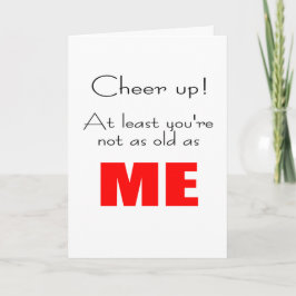 Cartão comparação de anos felizes