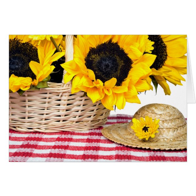 Cartão Compartilhamento à luz do sol (Frente horizontal)