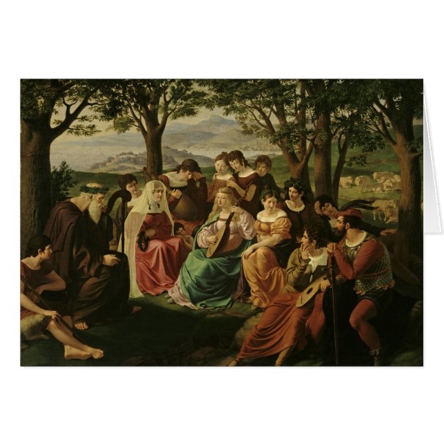 Cartão Competição do canto (Frente Horizontal)