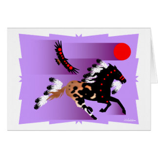 Cartão Competindo o Sun