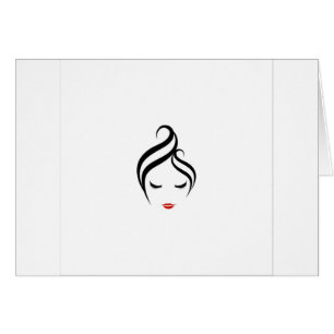 Cartão Compo e penteado