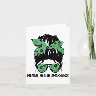 Cartão Comportamento Mental Saúde Conscienciosa Problemas