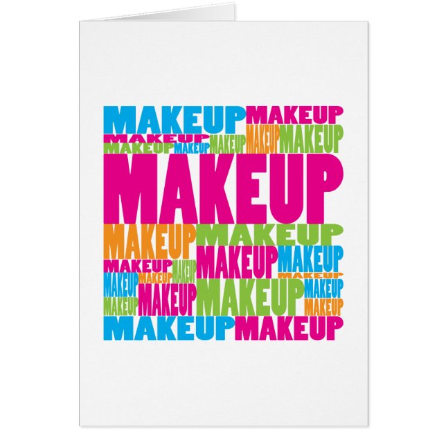 Cartão Composição colorida (Frente)