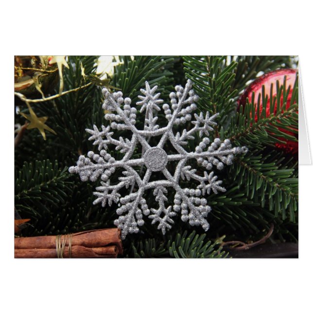 Cartão Composição de Natal (Frente Horizontal)