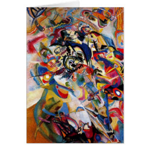 Cartão Composição VII de Kandinsky