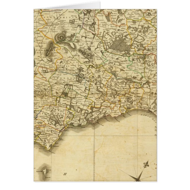 Cartão Compósito Fife, Kinross (Frente)