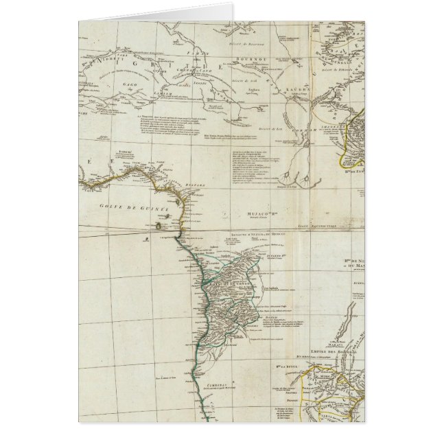 Cartão Composto da África (Frente)