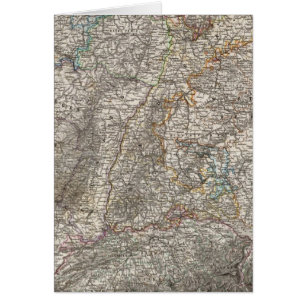 Cartão Composto do sudoeste da Alemanha