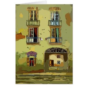 Cartão Compro de Bakery do Quarto Antigo