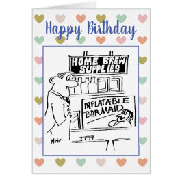 Cartão Compro de suprimento doméstico vende uma Barmaid i