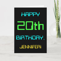 Computação digital divertida - Foi um 20 de aniver