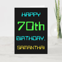 Computação digital divertida - Foi um 70 de aniver