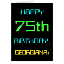 Computação digital divertida no 75º aniversário