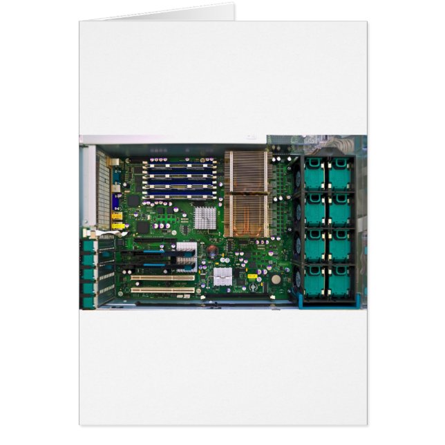 Cartão computador de servidor interno (Frente)