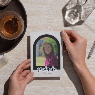 Cartão Comunicado de Conclusão de Curso da Universidade c