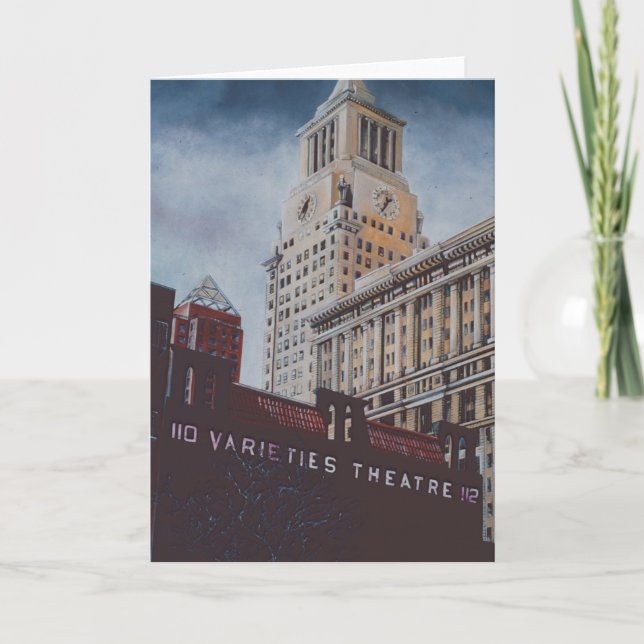 Cartão Con Edison’s Brief Encounter with St. Mark’s Greet (Frente)