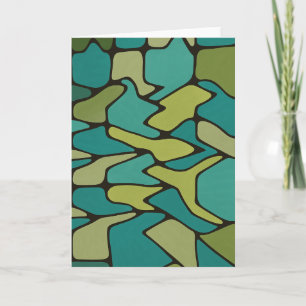 Cartão Concebido Abstramente