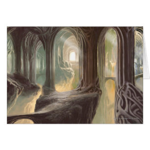 Cartão Conceito 2 do espaço florestal