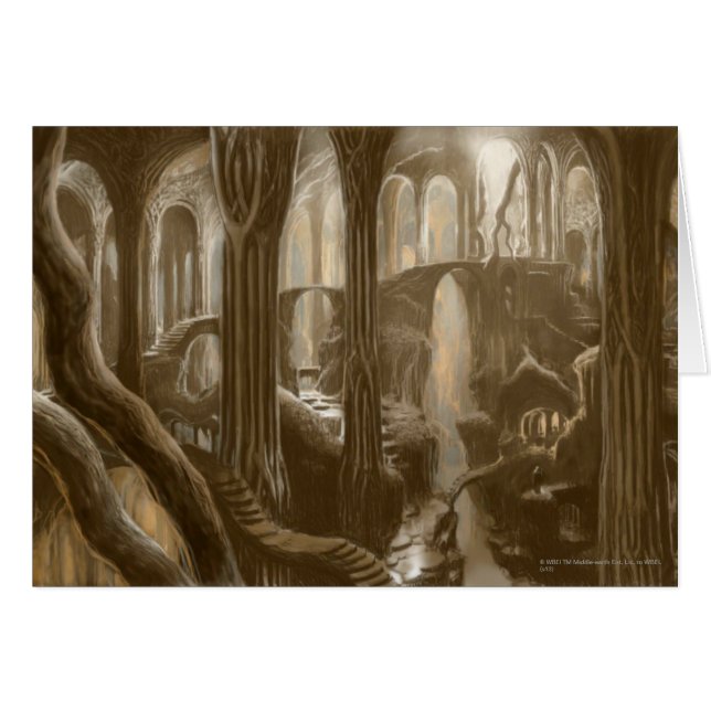 Cartão Conceito de Realm Woodland (Frente Horizontal)