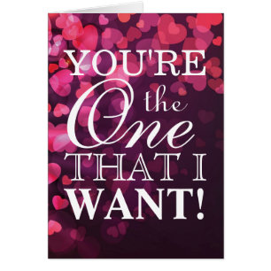 Cartão Conceito do amor com corações