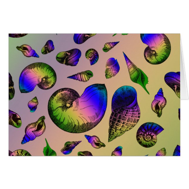 Cartão Conchas (Frente Horizontal)