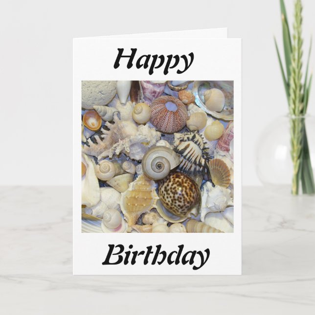 Cartão conchas (Frente)