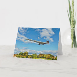 Cartão Concorde on Finals