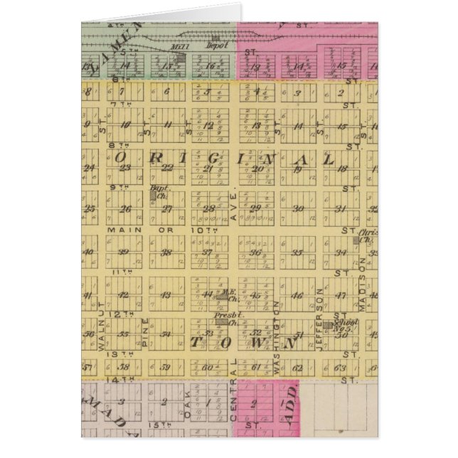 Cartão Condado de Harper (Frente)