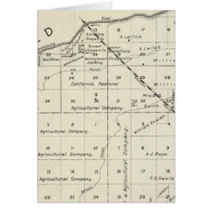 Cartão Condado de Madera, Califórnia 2