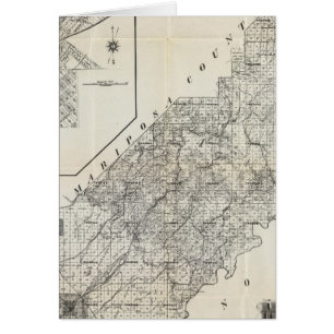 Cartão Condado de Madera, Califórnia 4