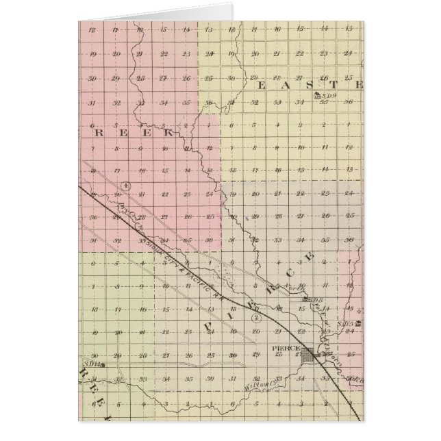 Cartão Condado de Pierce (Frente)