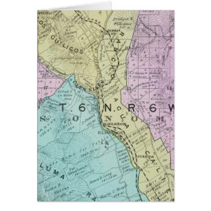 Cartão Condado de Sonoma, Califórnia 21