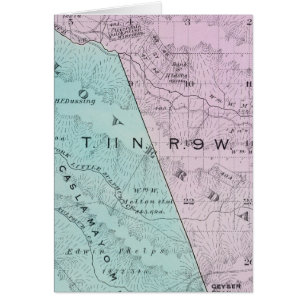 Cartão Condado de Sonoma, Califórnia 6