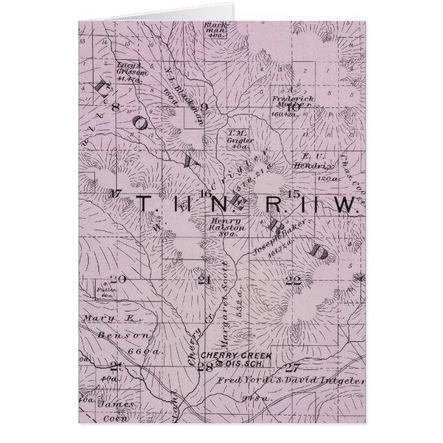 Cartão Condado de Sonoma, Califórnia 7 (Frente)