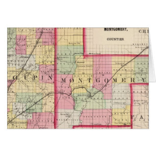Cartão Condados de Macoupin, Montgomery