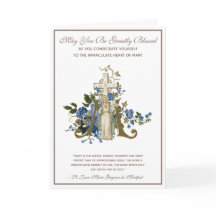 Condenação Católica a Imaculizar a Mary Religiosa