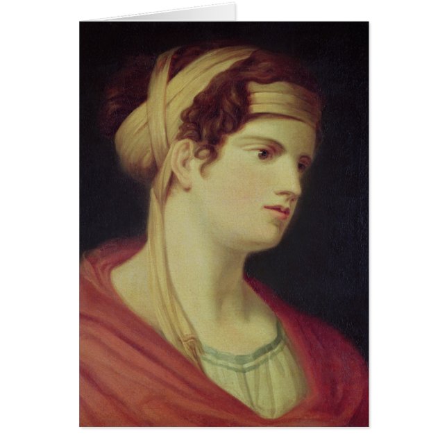 Cartão Condessa Therese Brunsvique (Frente)